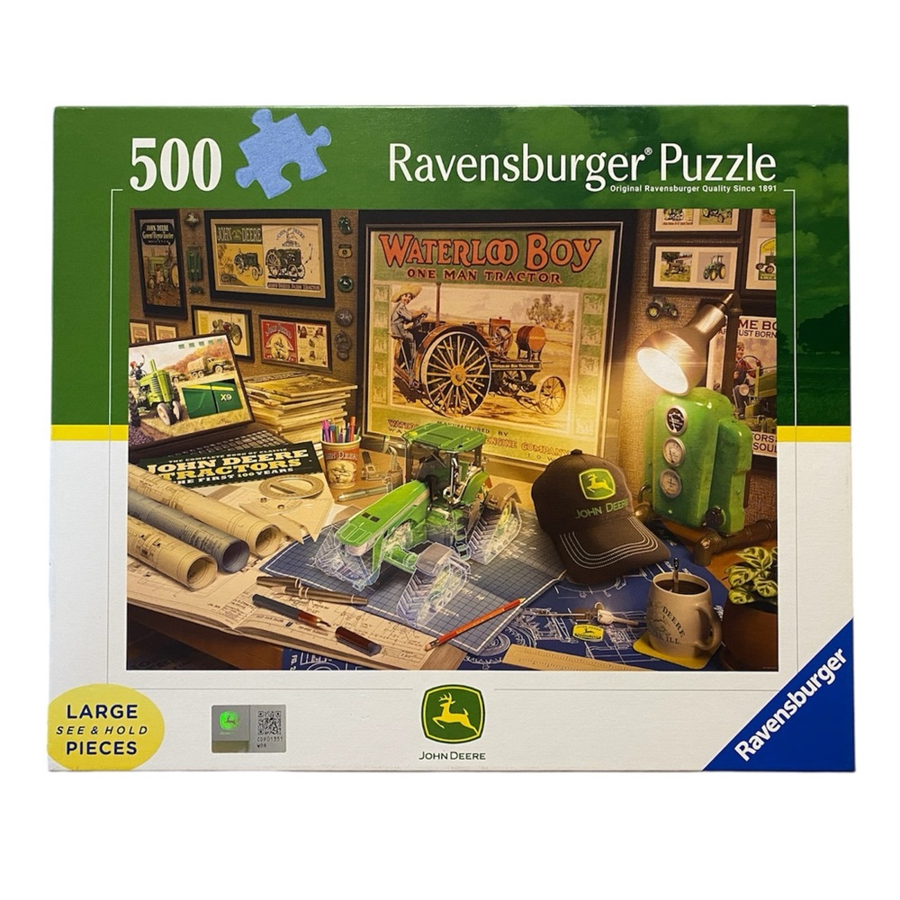 New Ravensburger John Deere SEALED Puzzle 500 Pieces